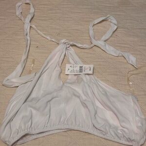 Crossbody shirt with front pieces